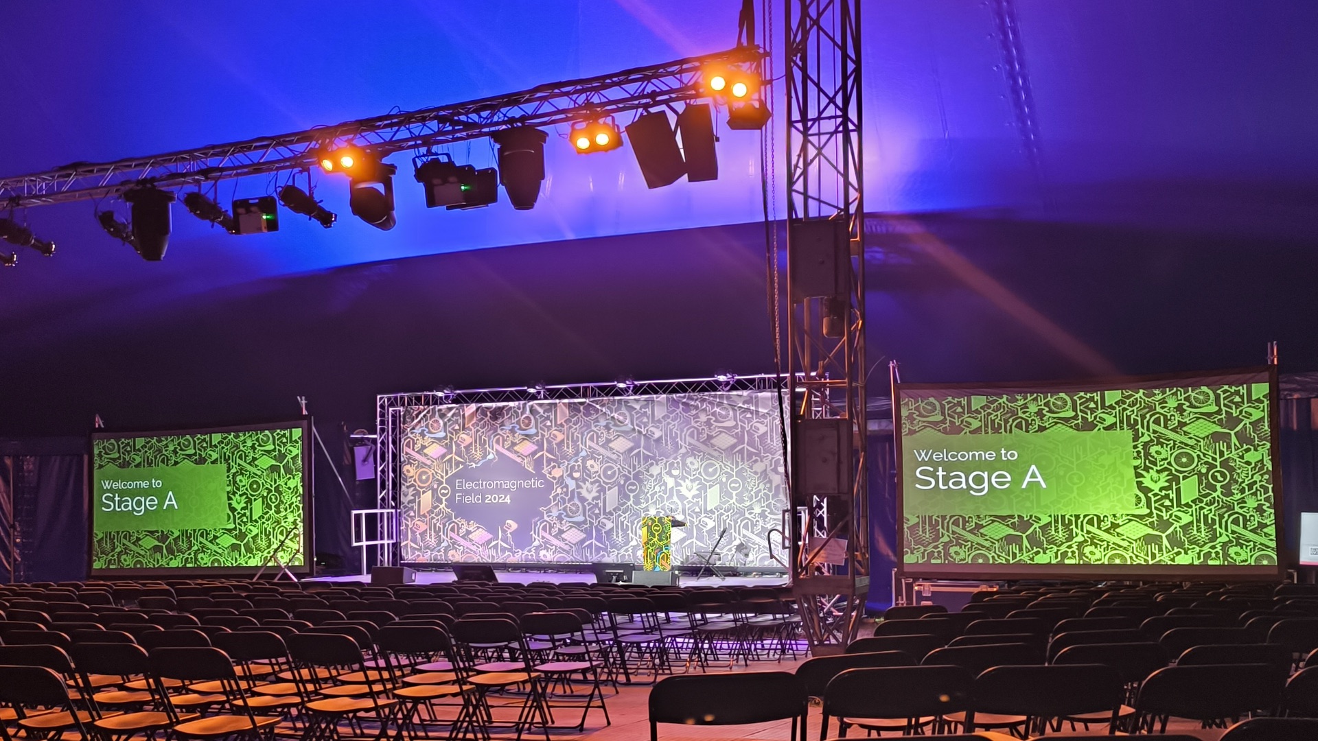 Untitled.mov Logo, a TV Test Card screen.